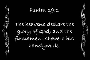 Psalm 19 1 4BW